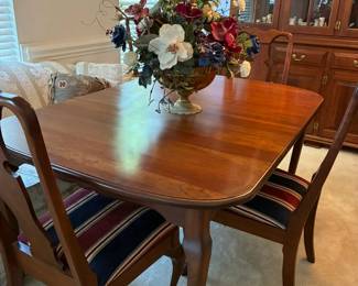 Amish made dining table- beautiful solid wood