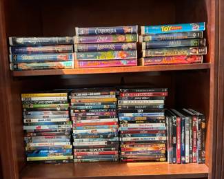DVDs and VHS
