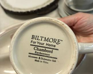 Biltmore for your Home Chambord set of dishes