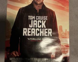 Tom Cruise Jack Reacher poster