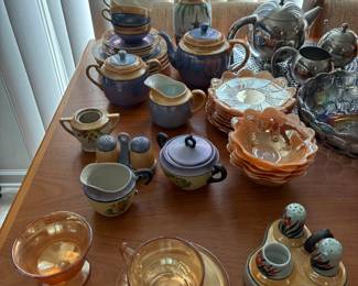 Vintage Japanese lusterware