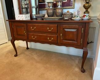 Amish made sideboard/ buffet- solid wood, beautiful craftsmanship