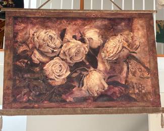 66” x 48” Art by Heather Wilson for Tapis Art