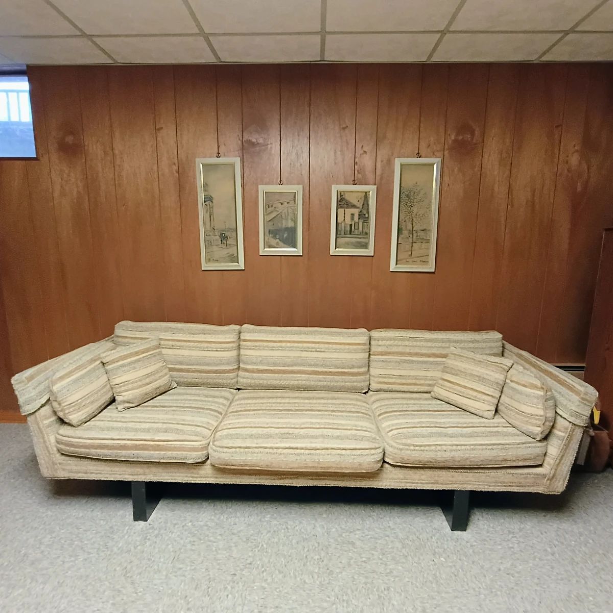 Dunbar MCM gondola sofa!