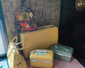 Vintage luggage anyone?