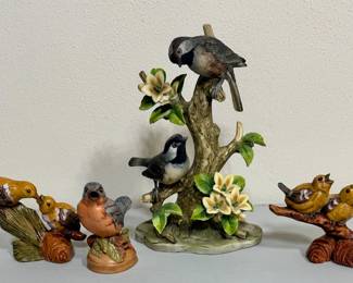Ethan Allen Bird Figurine etc