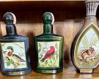 Vintage Jim Bear Nature Bottles