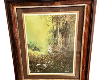 Ted Blaylock Art Signed