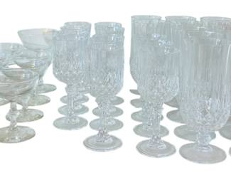 Crystal glassware
