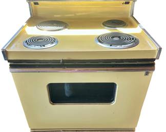 Vintage MCM GE Stove