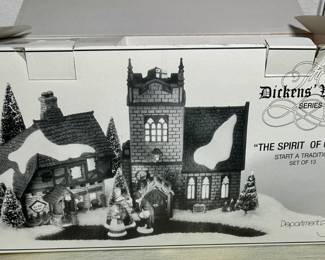 Dickens Village Spirit of Giving