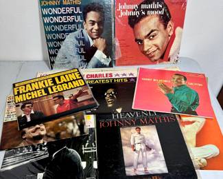 Vntg Mathis Charles etc Albums - 12