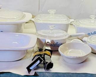 Blue Cornflower Corningware