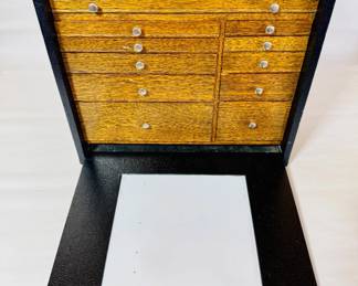 Vintage Dentist Storage Chest & Tools