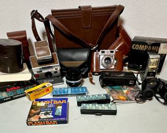 Vntg Agfa Karat IV Polaroid Land Camera