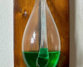 Vintage Weather Glass