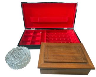 Vntg Bemco Japan Jewelry Box