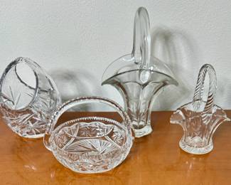 Crystal/Glass Baskets