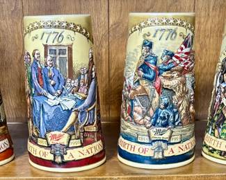 Miller Birth of a Nation Steins