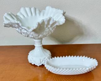 Vntg Westmoreland Dish, Tray