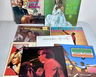 Vntg Spanish Album Records -8