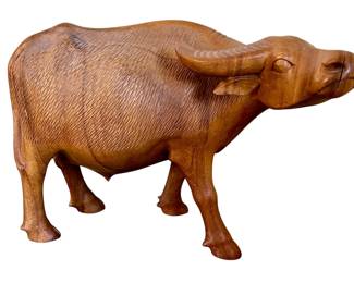 MCM Wooden Water Buffalo