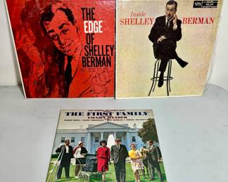 Vntg Shelley Berman; 1st Family -3