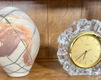 Signed Pottery, Linden Clock