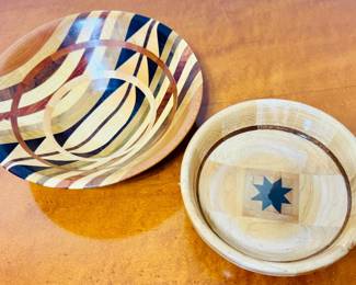 Segmented Wooden Bowls