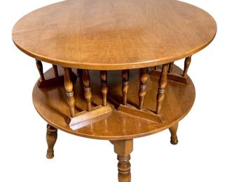 Ethan Allen Two-Tier Table
