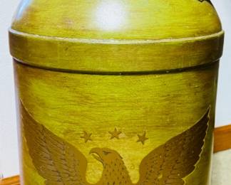 Vintage Eagle Milk Can