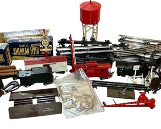 Vntg American Flyer Train Set