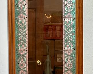 Stain Glass Edge Mirror
