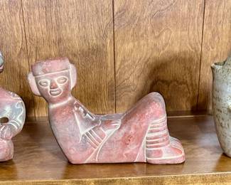 Terra Cotta; Signed Planter Pottery