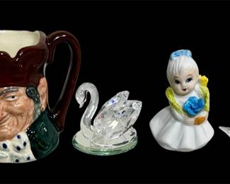 Crystal Swan, Girl, Pitcher, Swan