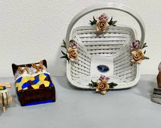 Bunnykins, Beatrix Potter, Basket