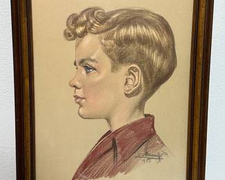 Vintage Silhouette Signed