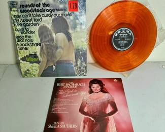 Vntg 70s Album Records