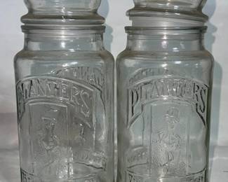 Vintage Planter's Peanuts Jars