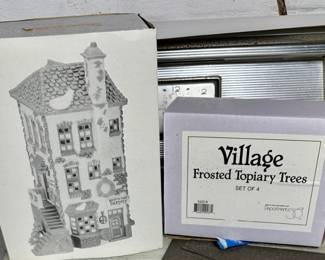 Dickens Village Physician/Trees