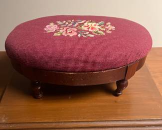 Embroidered Stool