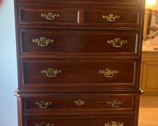 Mahogany Highboy