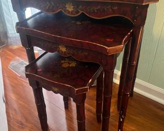 Painted Nesting Tables 