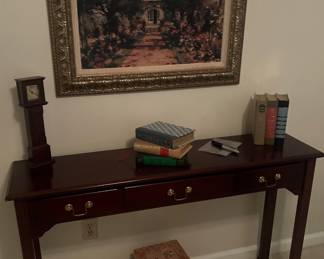 Mahogany Console Table 