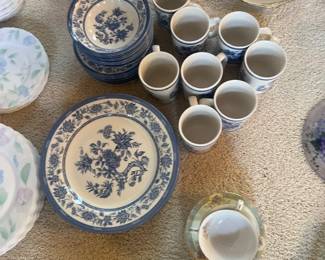 Lots of Blue and White 