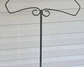 Antique Bird Cage Stand