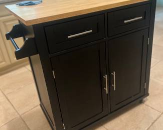 Kitchen Island on Rollers 