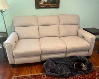Like New Sofa W/ Recliners 