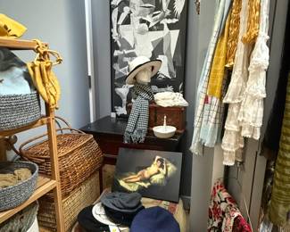 Dozens of framed reproduction fine art