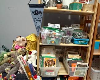 Felt toys, stationary, cards